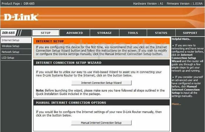 router setup