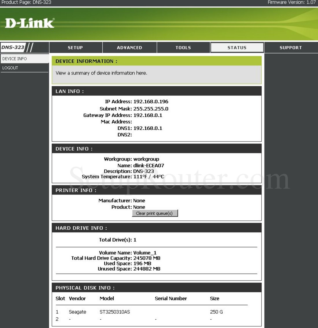 Dns 323 alt f установка