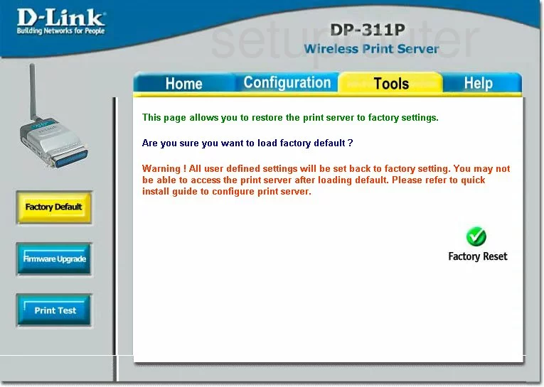 router reset factory settings