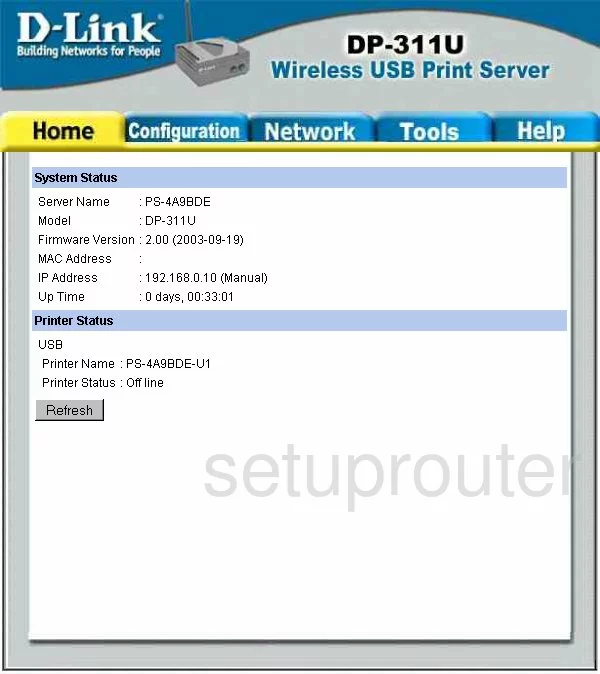 router status mac address internet IP