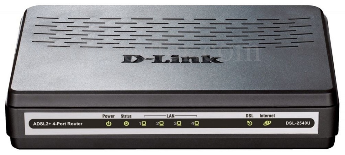 Dsl 2540u как свитч