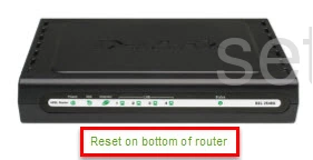 router reset factory settings