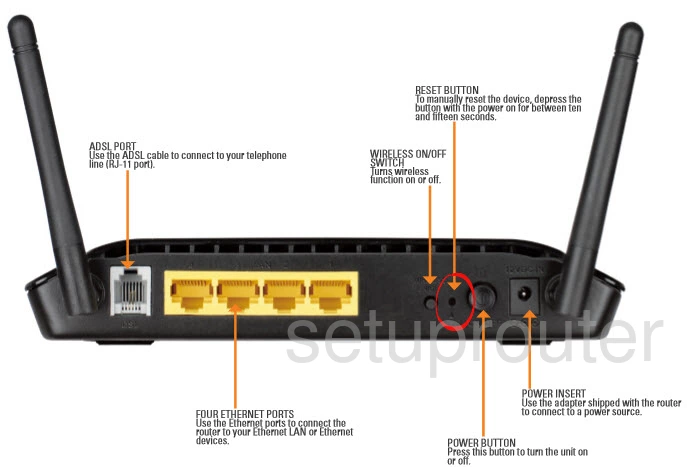 router reset factory settings