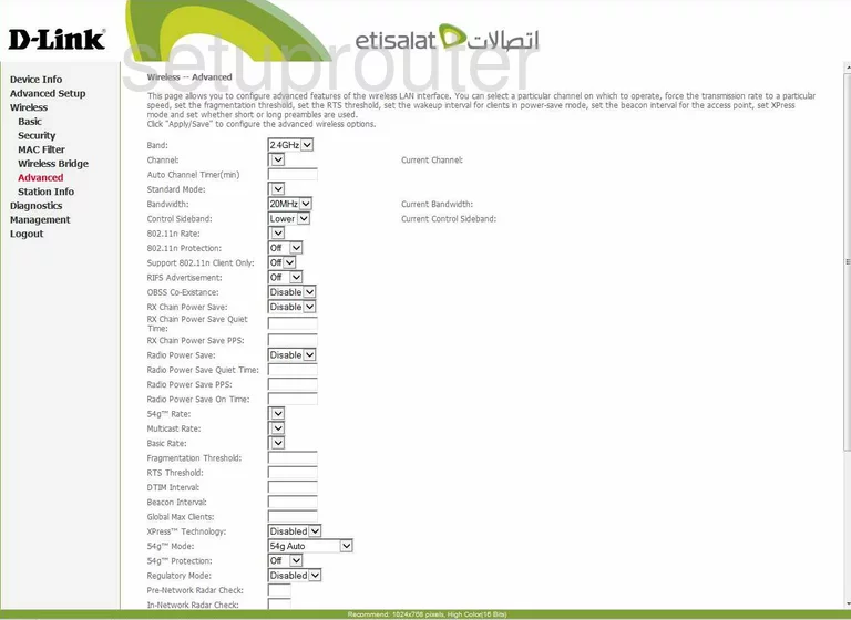 wifi advanced security settings wireless