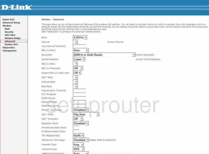 wifi advanced security settings wireless