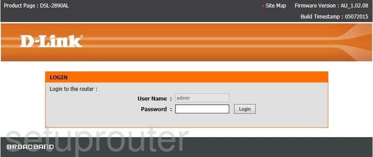 router login screen