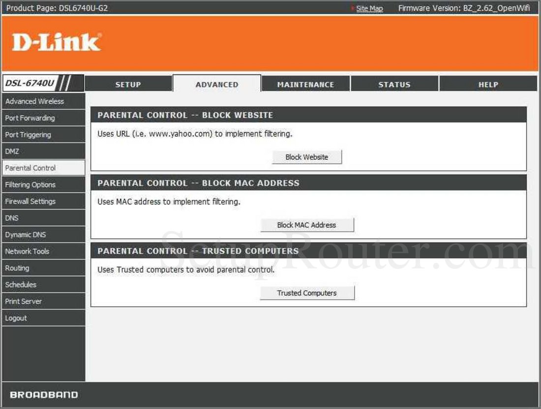 D link dsl 6740u настройка