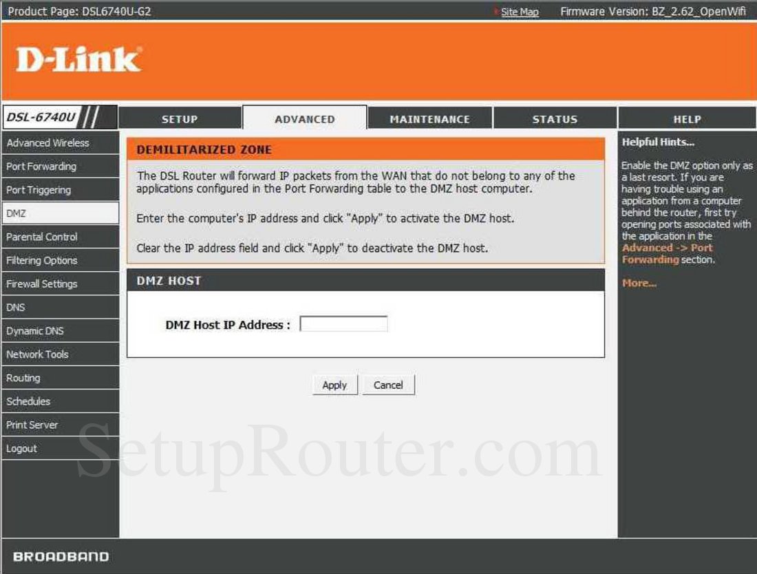 D link dsl 6740u настройка