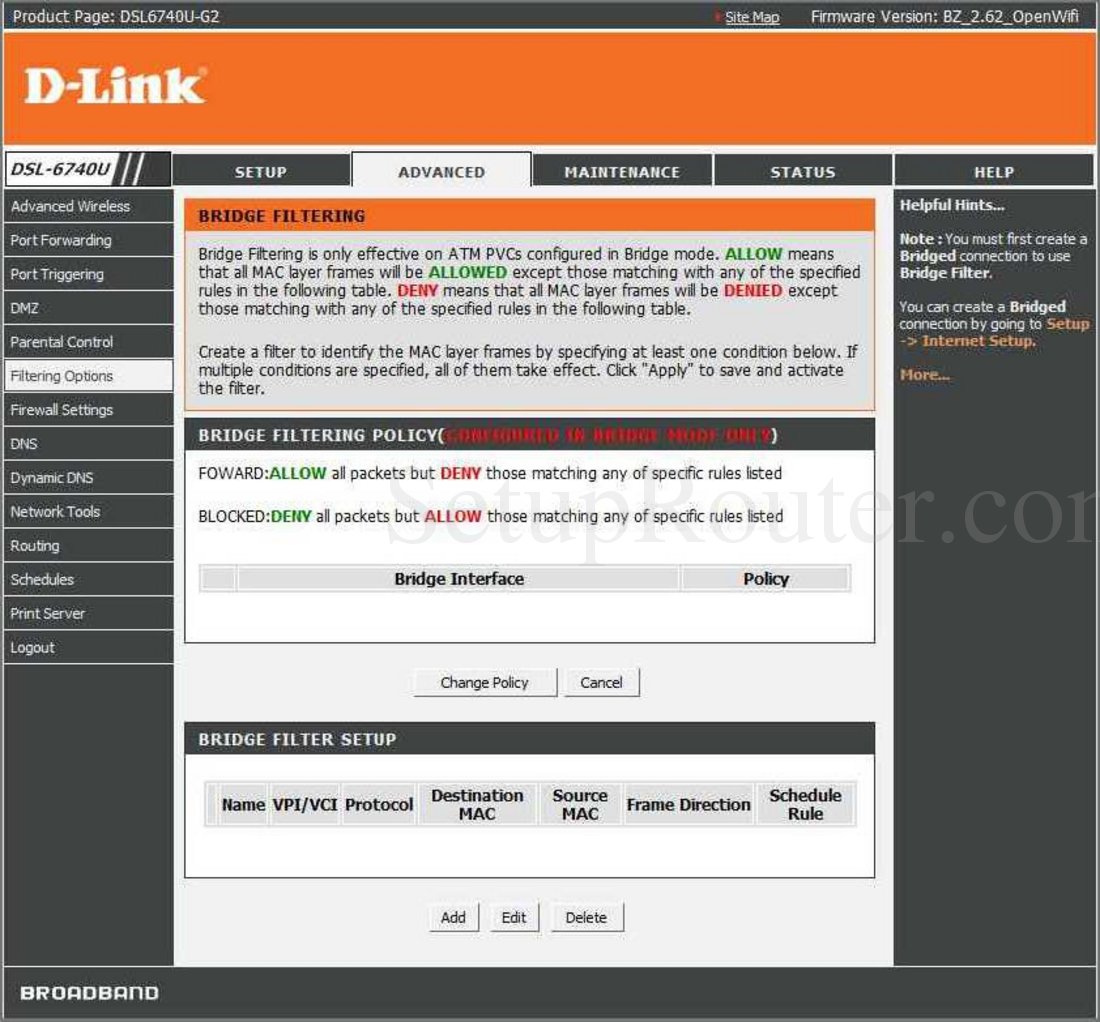 D link dsl 6740u настройка