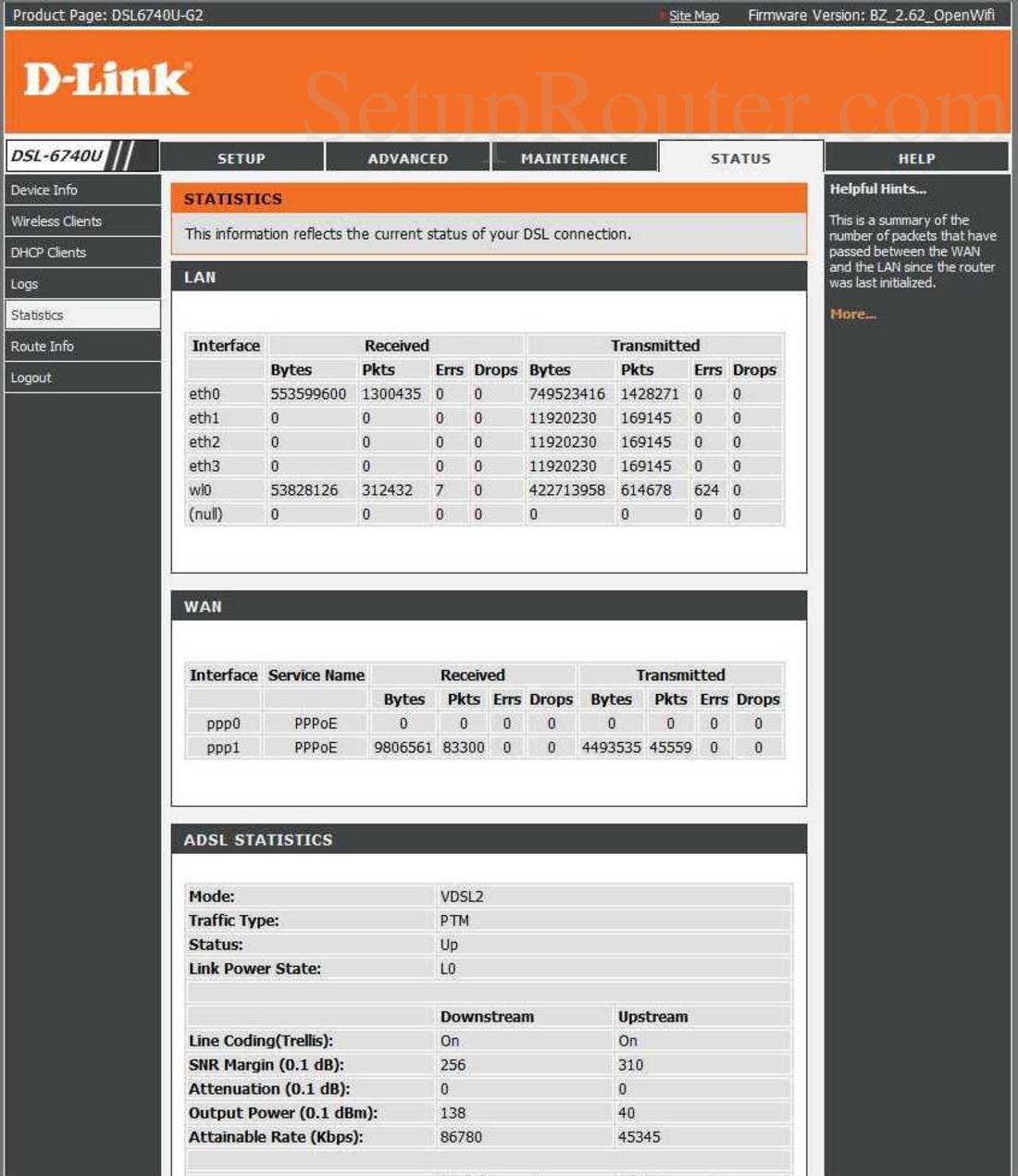 D link dsl 6740u настройка