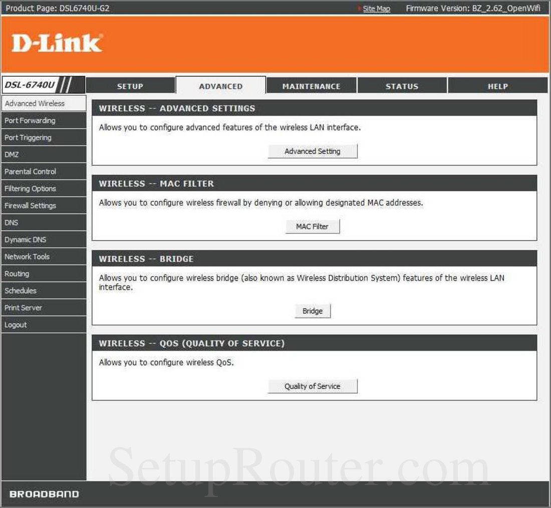 D link dsl 6740u настройка