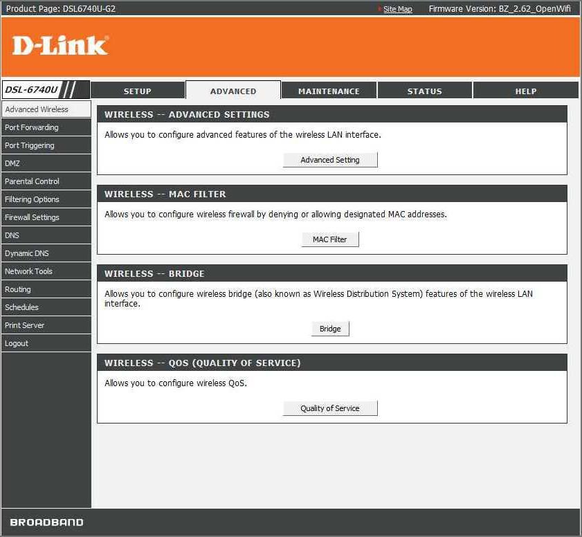 D link dsl 6740u настройка