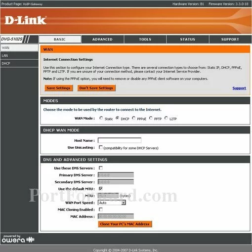 Dlink DVG-5102S