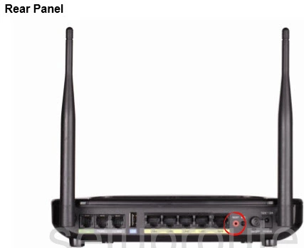 router reset factory settings