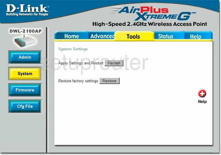 Dlink DWL2100AP Login Instructions