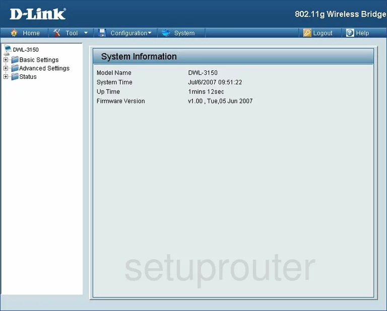 router status mac address internet IP