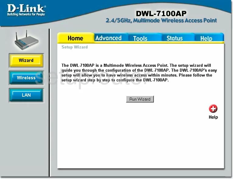 D-Link dwl-7100ap Tri-Modus Dualband Wireless Access Point mit Netzteil 