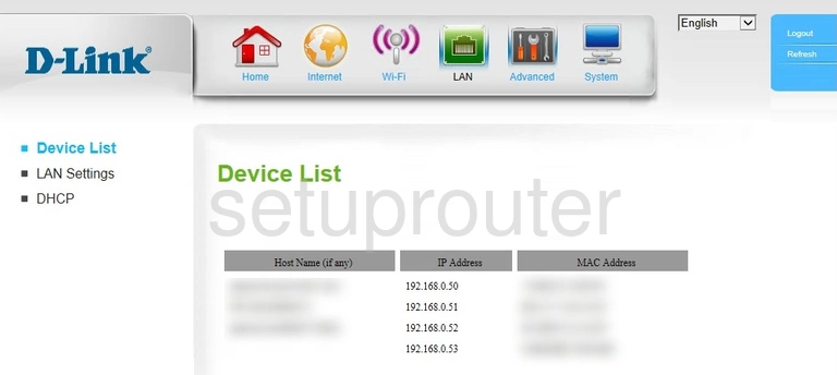 router attached devices