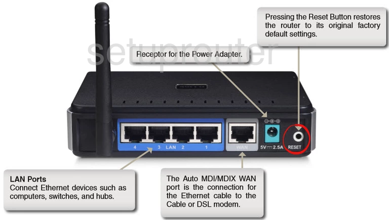 router reset factory settings