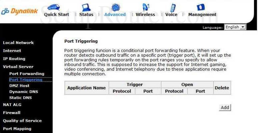 Port triggering что это в роутере