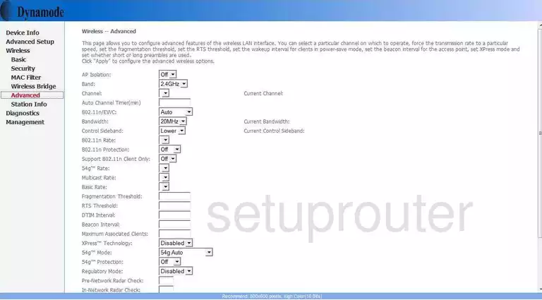 wifi advanced security settings wireless