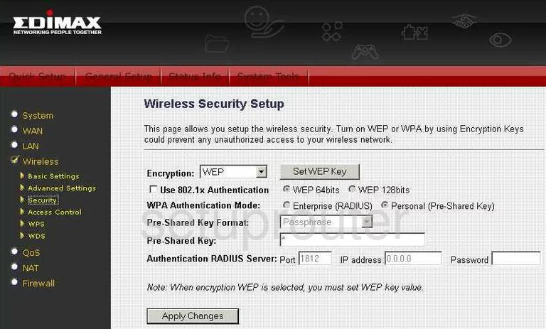 router wifi security wireless