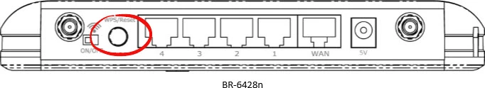 router reset factory settings