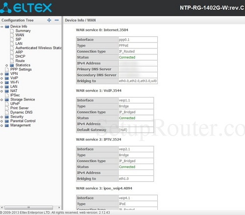 Ntu rg 1402g w настройка wi fi