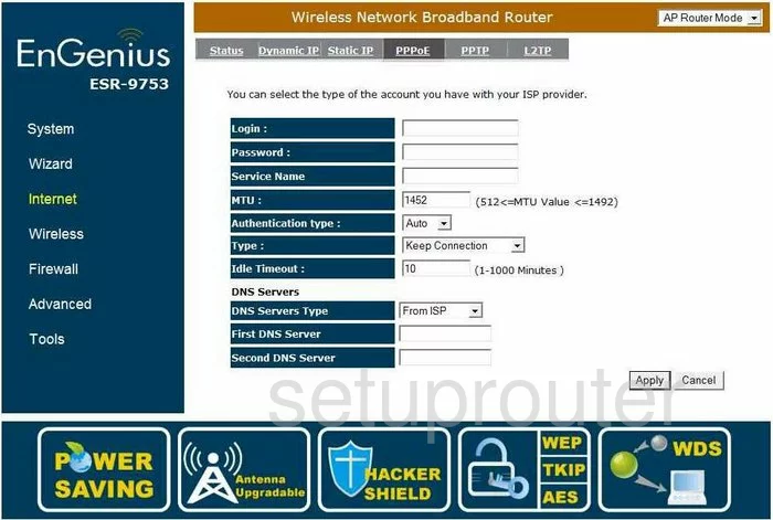 router PPPoE PPP over Ethernet