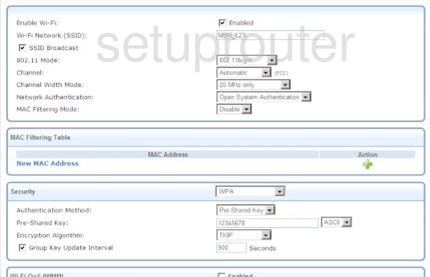 router wifi security wireless