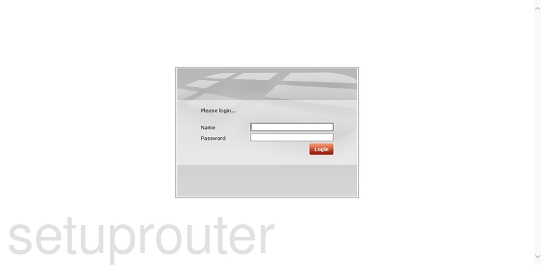 router login screen