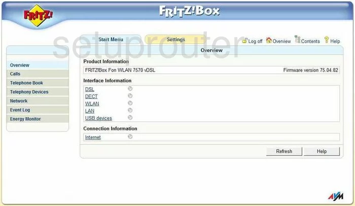 router status mac address internet IP