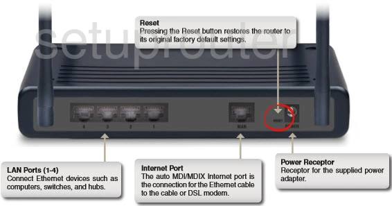 router reset factory settings