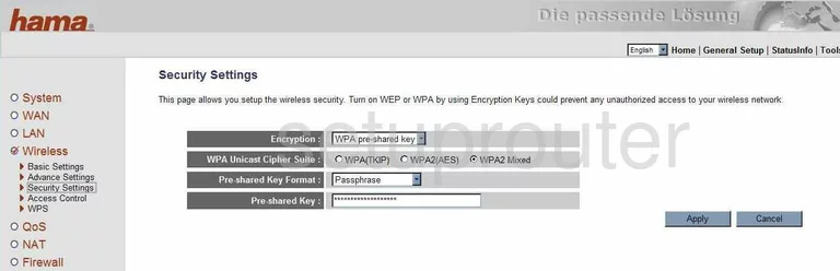 router wifi security wireless