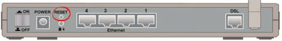 router reset factory settings