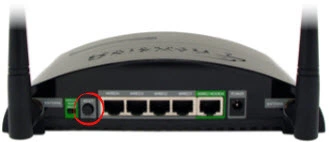 router reset factory settings