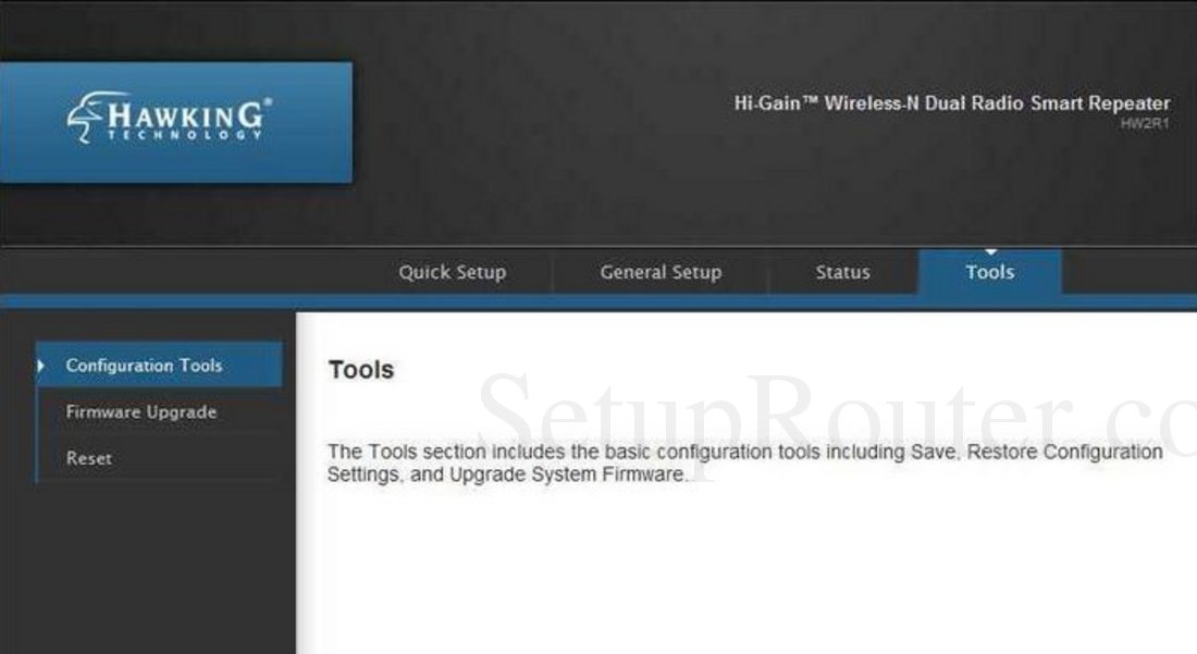 Hawking HW2R1 Screenshot Tools