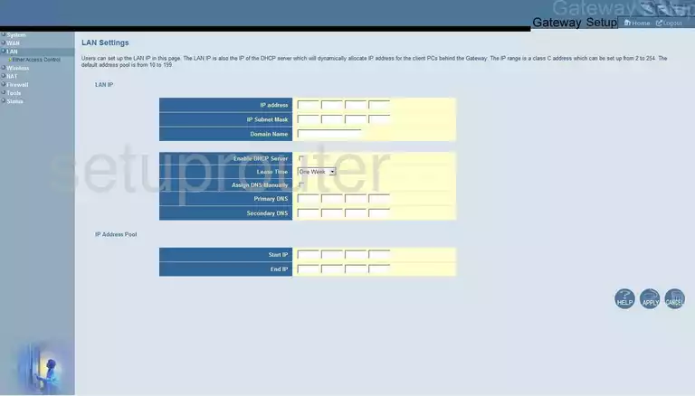 router setup