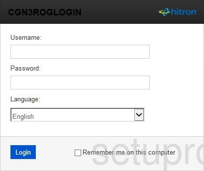 router login screen