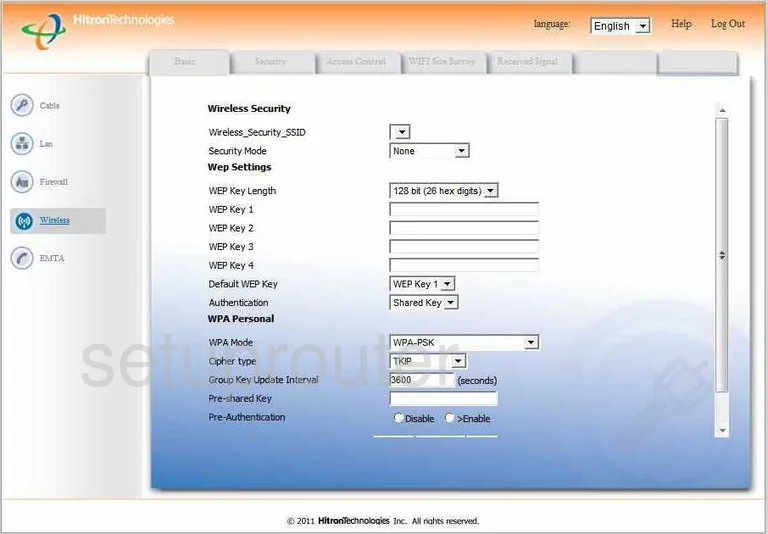 router wifi security wireless