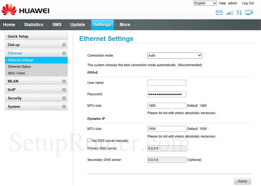 Huawei e5186s 22a настройка