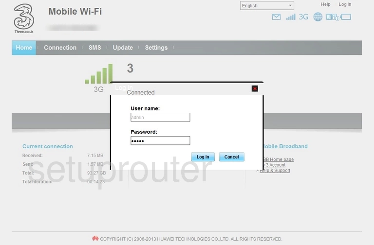 router login screen