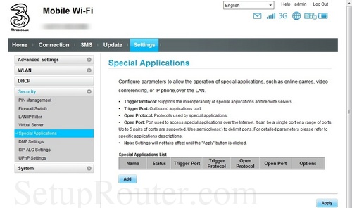 Huawei E5220 Screenshots Huawei E5220 Screenshots