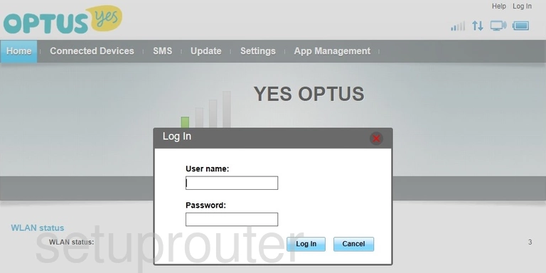 router login screen