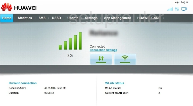 router status mac address internet IP