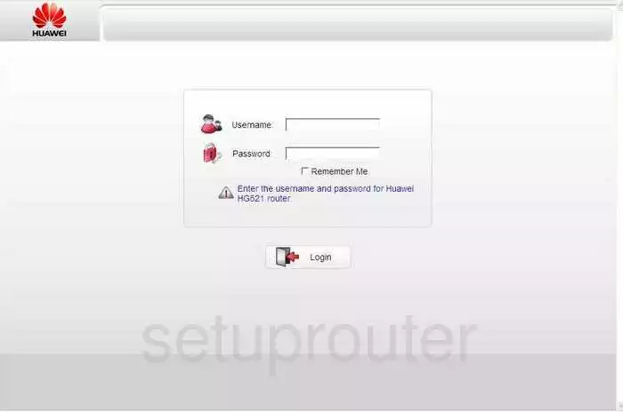 router login screen