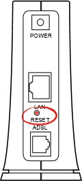 router reset factory settings