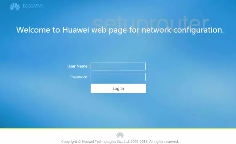 How To Login To The Huawei Eg8145v5 5255