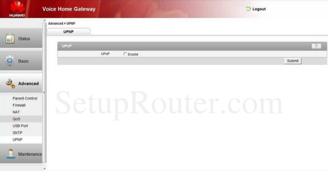 Настройки upnp huawei что это