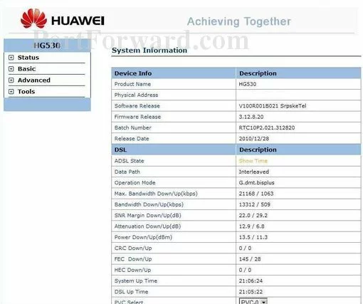 Huawei HG530